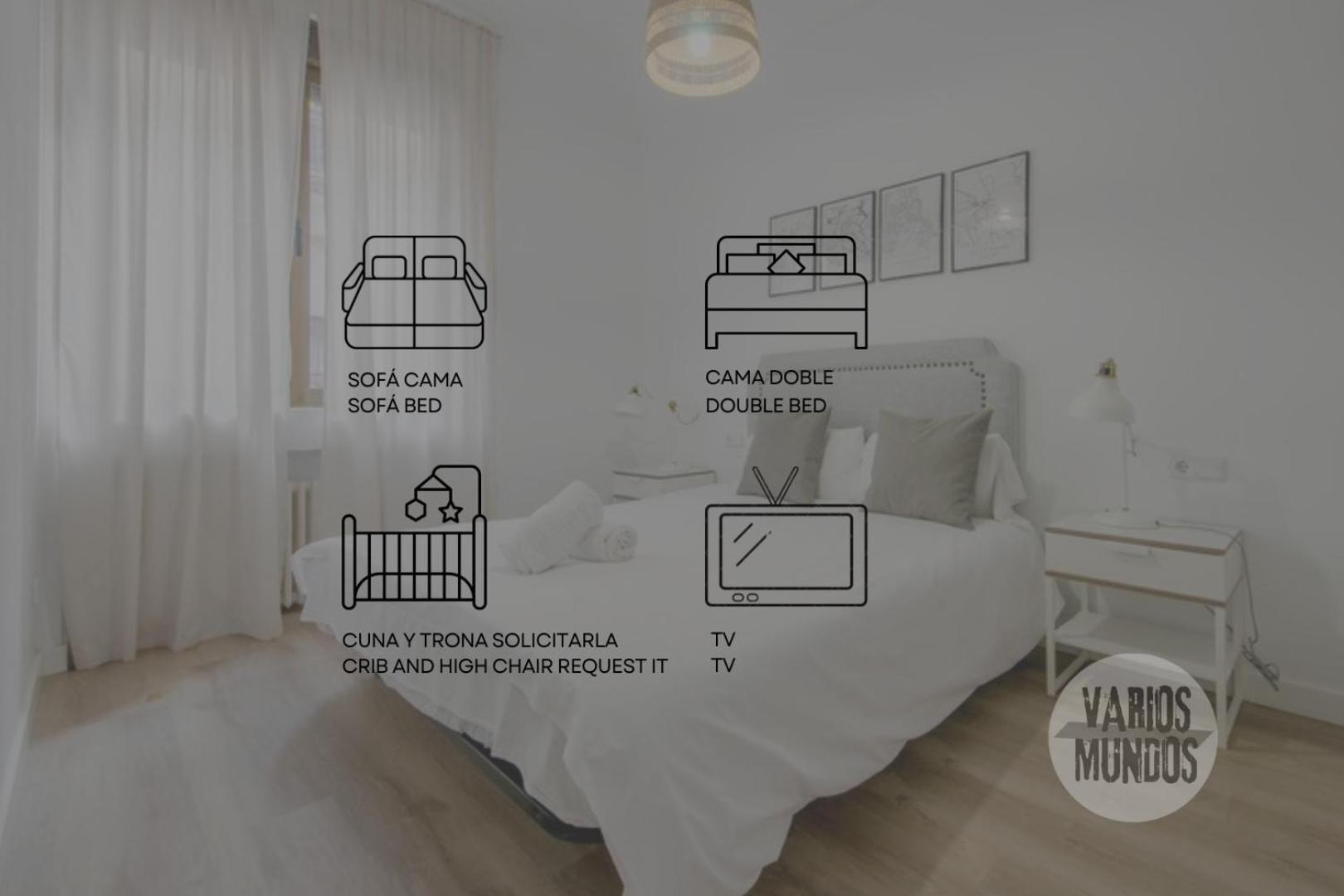 דירות Elegante Apartamento En El Centro De Madrid-Rastro מראה חיצוני תמונה